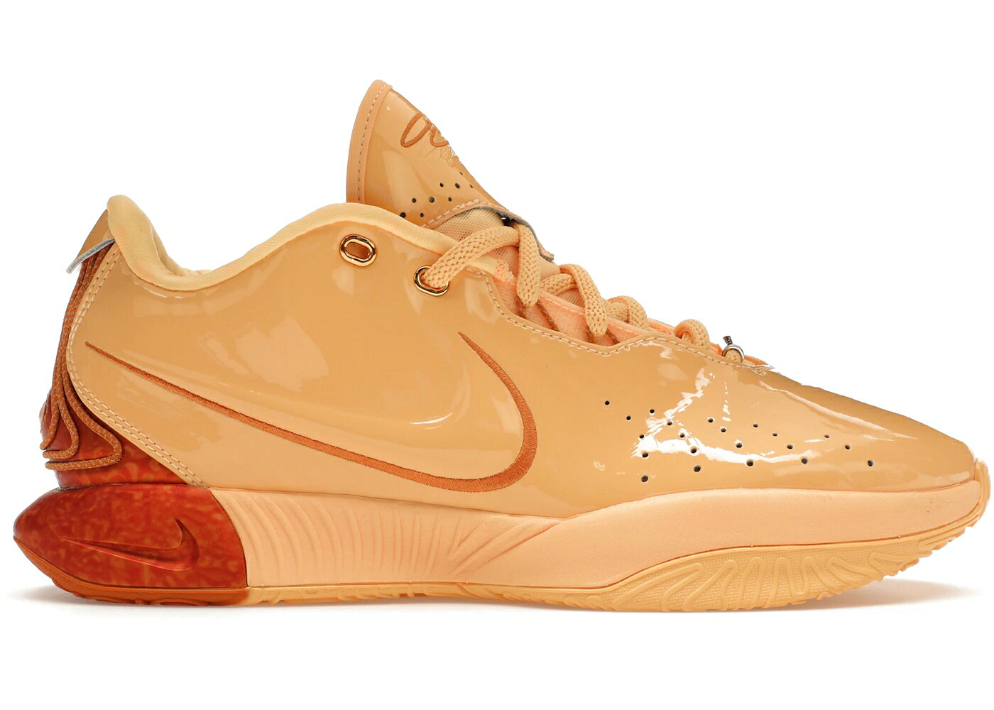 ナイキ レブロン メロ スニーカー メンズ NIKE LEBRON 21 MELO / MELON TINT LIGHT BONE SATURN