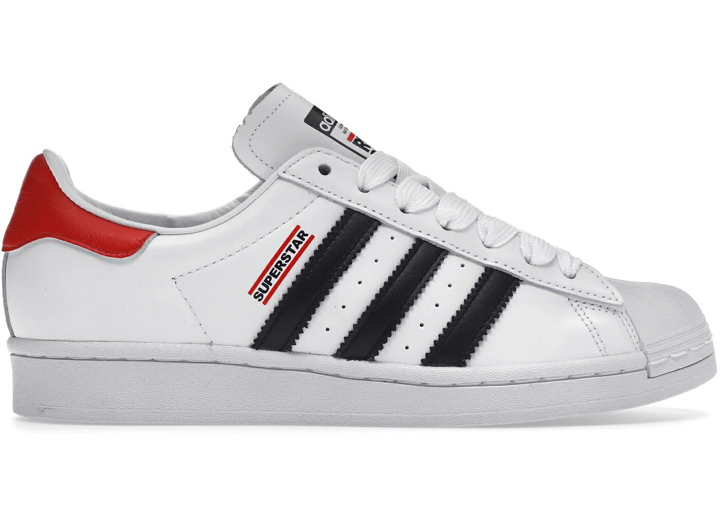 アディダス はやりっ児 幽客 白いこと 白いこと 中核グループ 黒いこと 黒いこと スニーカー メンズ ADIDAS SUPERSTAR 50 RUN DMC WHITE / CLOUD WHITE CORE BLACK HI RES