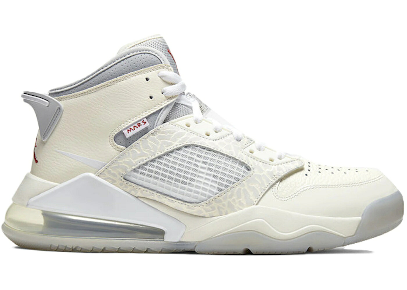 ナイキ ジョーダン 白いこと 白いこと 純一無雑 プラチナム スニーカー メンズ JORDAN MARS 270 SNEAKERSNSTUFF 20TH ANNIVERSARY / SAIL WHITE PURE PLATINUM WOLF スニーカー-靴