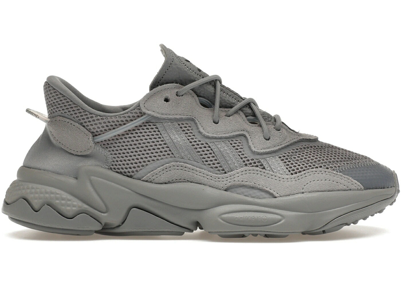 アディダス 灰色 グレー ニット コア 黒色 ブラック スニーカー メンズ ADIDAS OZWEEGO GREY KNIT / GREY GREY CORE BLACK