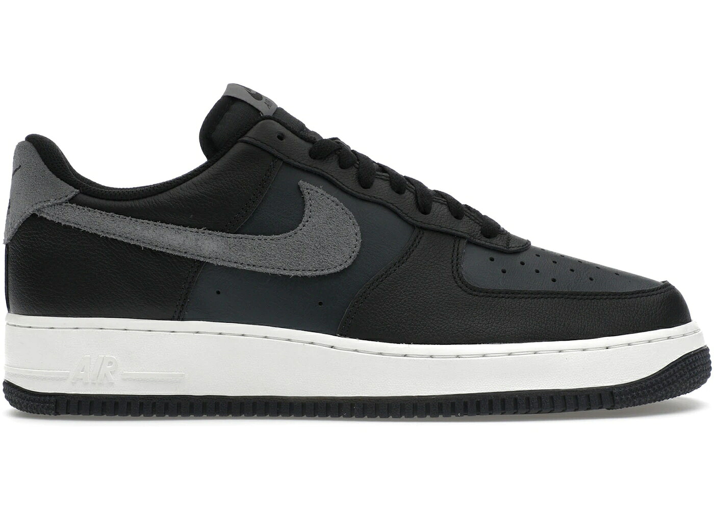 ナイキ 薄墨色 薄墨色 黒いこと 黒いこと 空軍 \u002707 スニーカー メンズ NIKE AIR FORCE 1 SMOKE GREY / BLACK SMOKE GREY DARK SMOKE GREY
