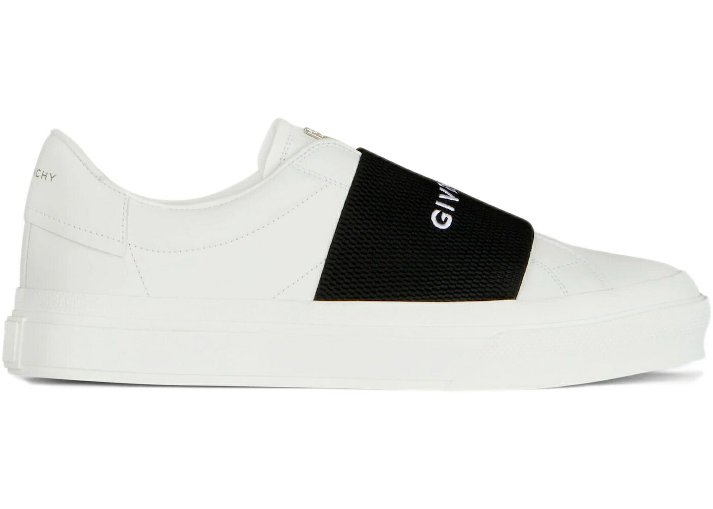 ジバンシィ シティ 靴 スニーカー 白色 ホワイト 黒色 ブラック ロゴ ストラップ メンズ GIVENCHY CITY SPORT SNEAKER WHITE BLACK LOGO STRAP / WHITE BLACK