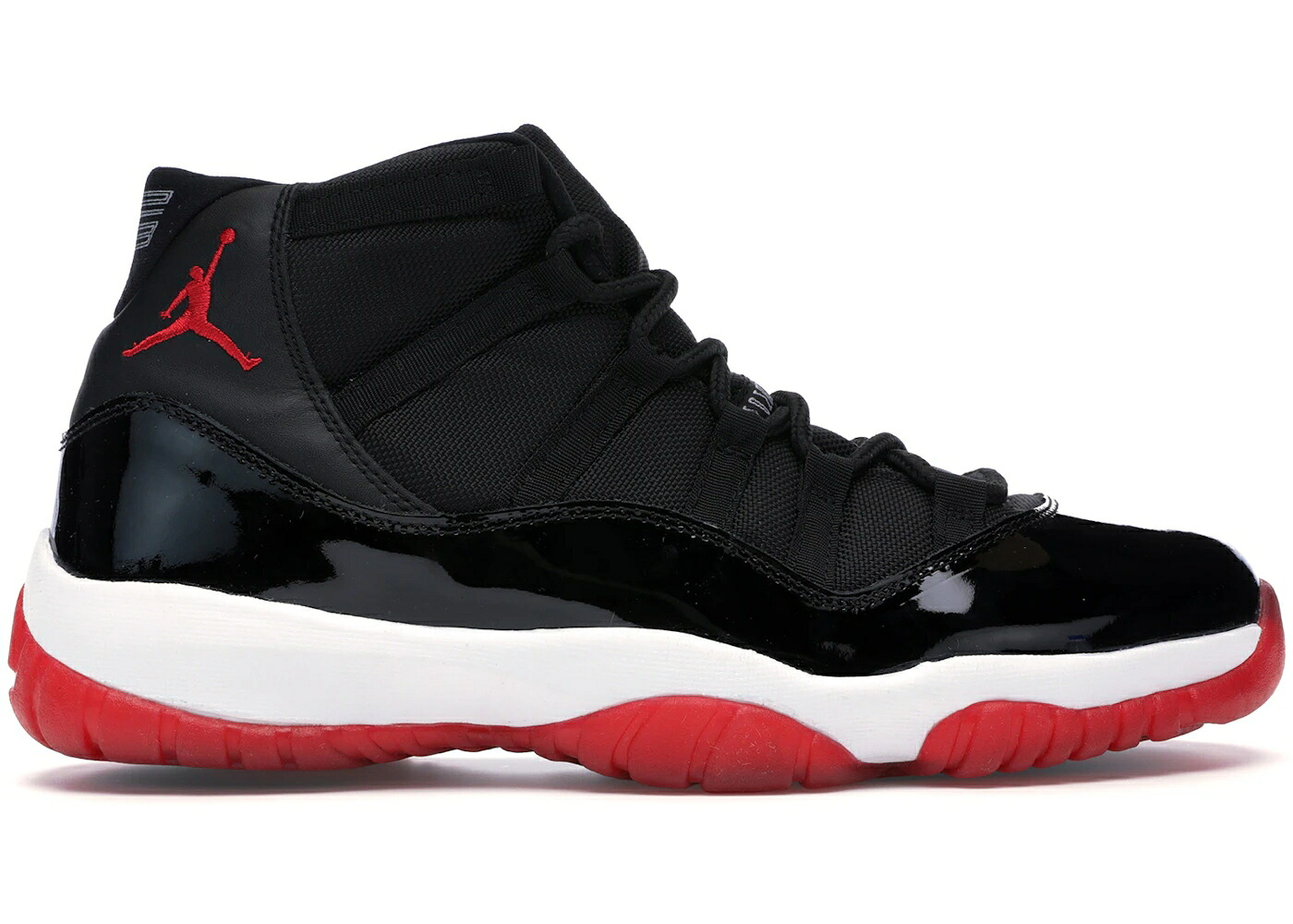 ナイキ ジョーダン 黒色 ブラック 赤 レッド 白色 ホワイト スニーカー メンズ JORDAN 11 RETRO PLAYOFFS (2001) / BLACK TRUE RED WHITE|スニケス