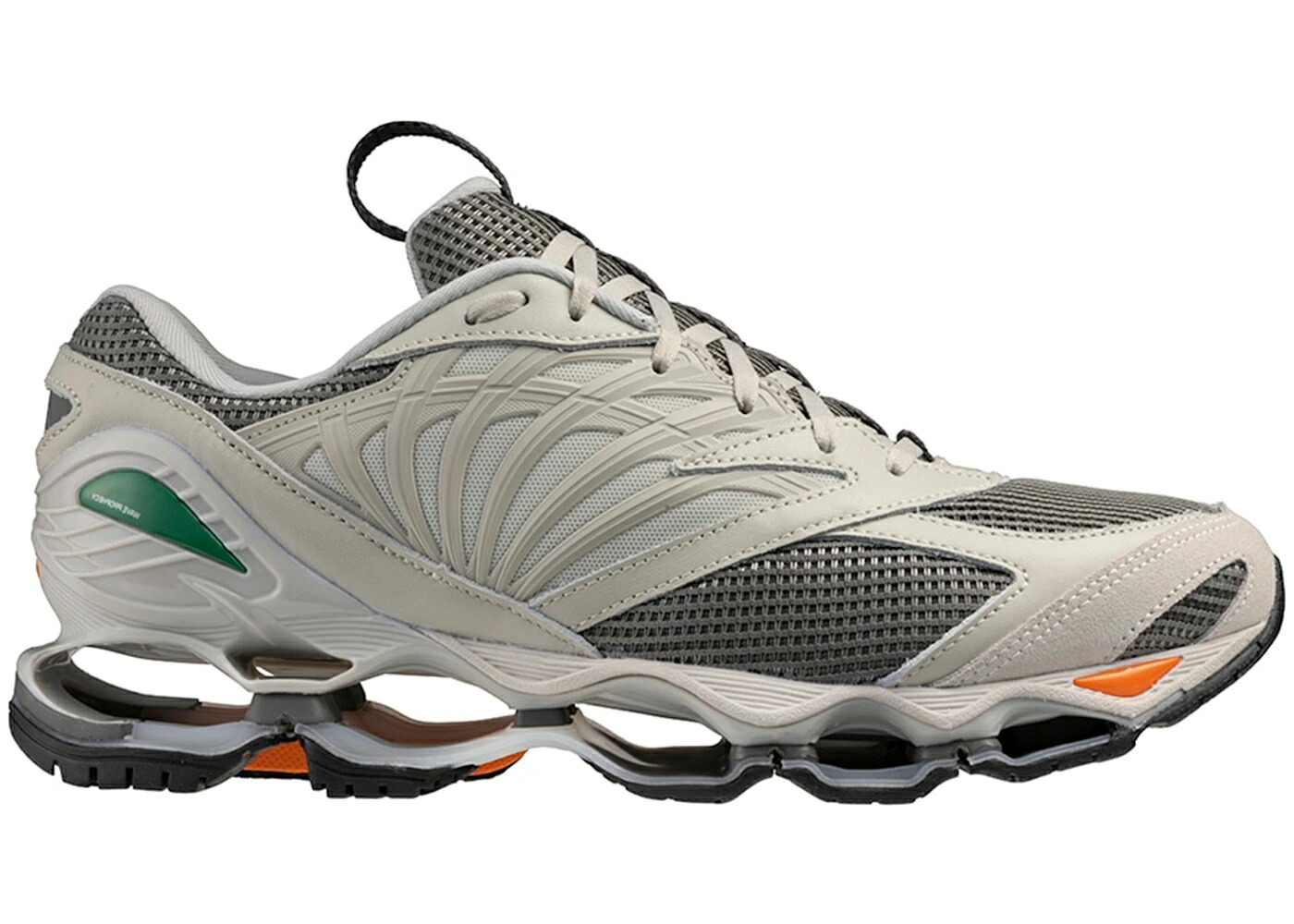 ミズノ 縮くれる ウェイブ プロフェシー 薄墨色 薄墨色 スニーカー メンズ MIZUNO WAVE PROPHECY LS GRAPHPAPER GREY /