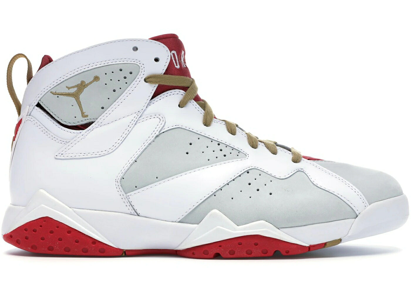 ナイキ ジョーダン しろがね色 しろがね色 ゴールド スニーカー メンズ JORDAN 7 RETRO HARE YOTR (2011) / LIGHT SILVER METALLIC GOLD TRUE