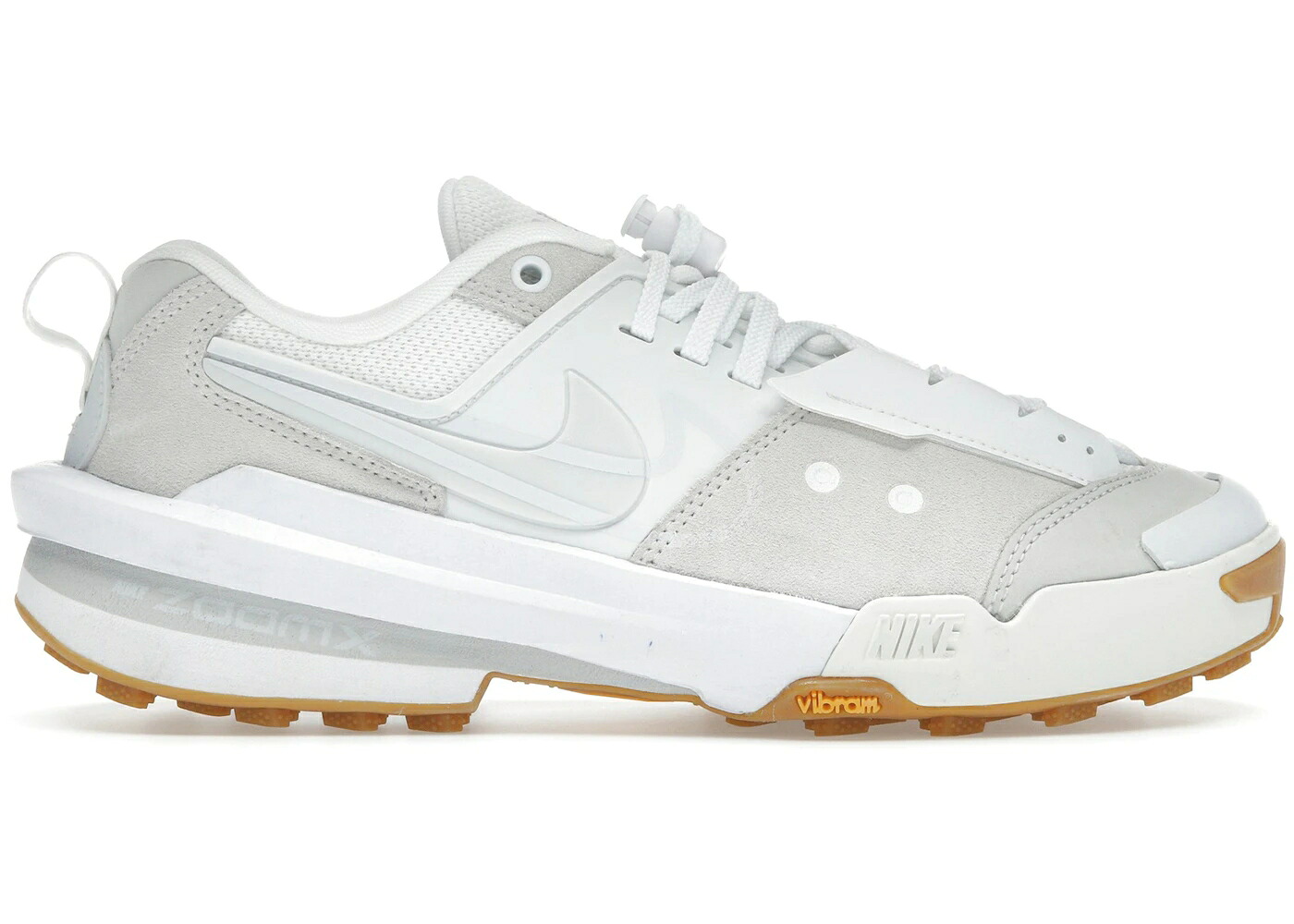 ナイキ 白いこと 白いこと 赤銅色 赤銅色 スニーカー メンズ NIKE ZEGAMADOME SP SACAI WHITE / WHITE WHITE GUM LIGHT BROWN