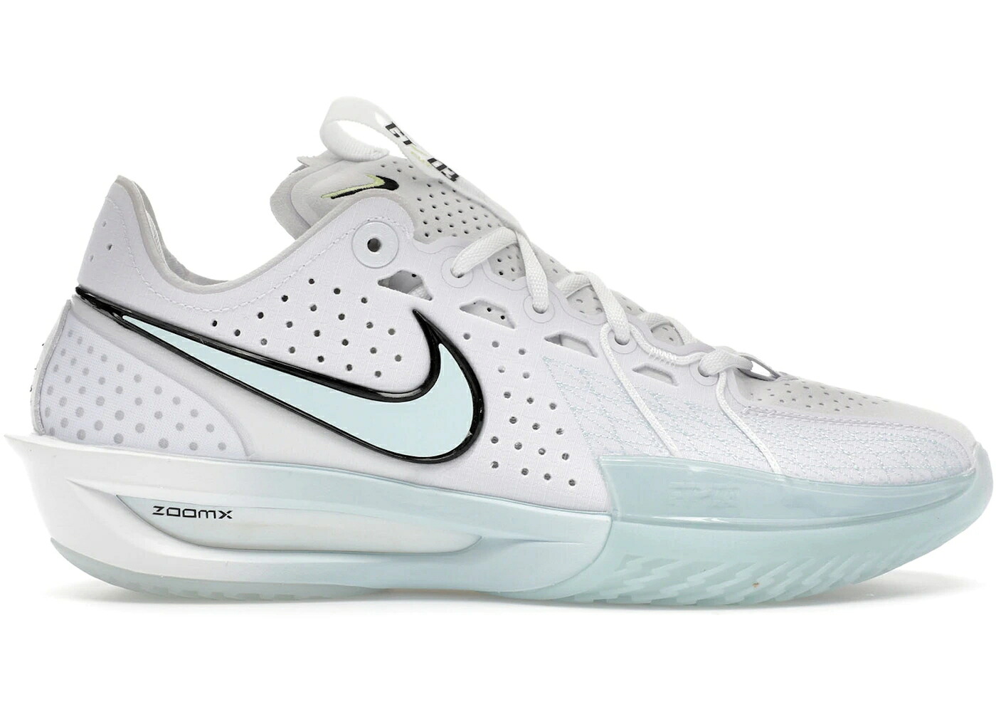 ナイキ 望遠レンズ 白いこと 白いこと 青み 青色 スニーカー メンズ NIKE AIR ZOOM GT CUT 3 SHATTERED / WHITE GLACIER BLUE METALLIC