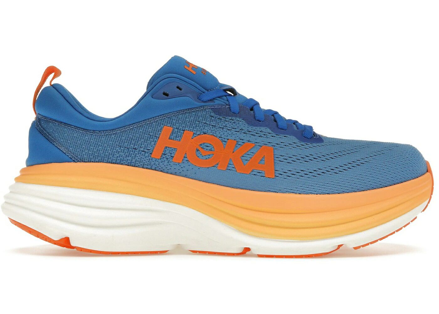 ホカオネオネ スカイ 橙 オレンジ スニーカー メンズ HOKA ONE ONE HOKA ONE BONDI 8 COASTAL SKY VIBRANT ORANGE / COASTAL SKY VIBRANT ORANGE