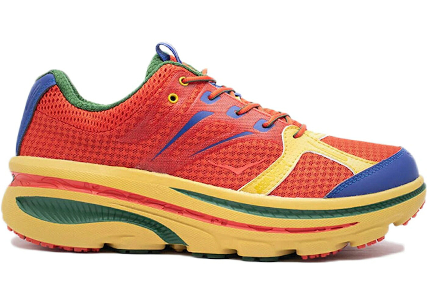ホカオネオネ スニーカー メンズ HOKA ONE ONE HOKA ONE BONDI B ENGINEERED GARMENTS MULTI / VALIENT POPPY SAUTEME