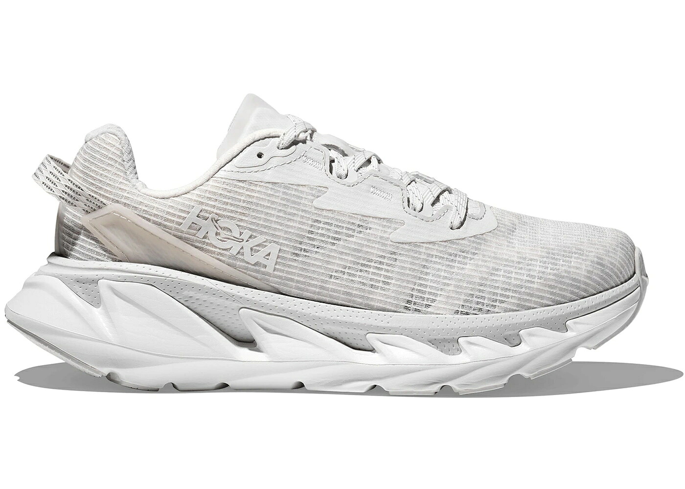 ホカオネオネ 白いこと 白いこと 薄墨色 薄墨色 スニーカー メンズ HOKA ONE ONE HOKA ONE ELEVON 2 TS WHITE COSMIC GREY / WHITE COSMIC GREY