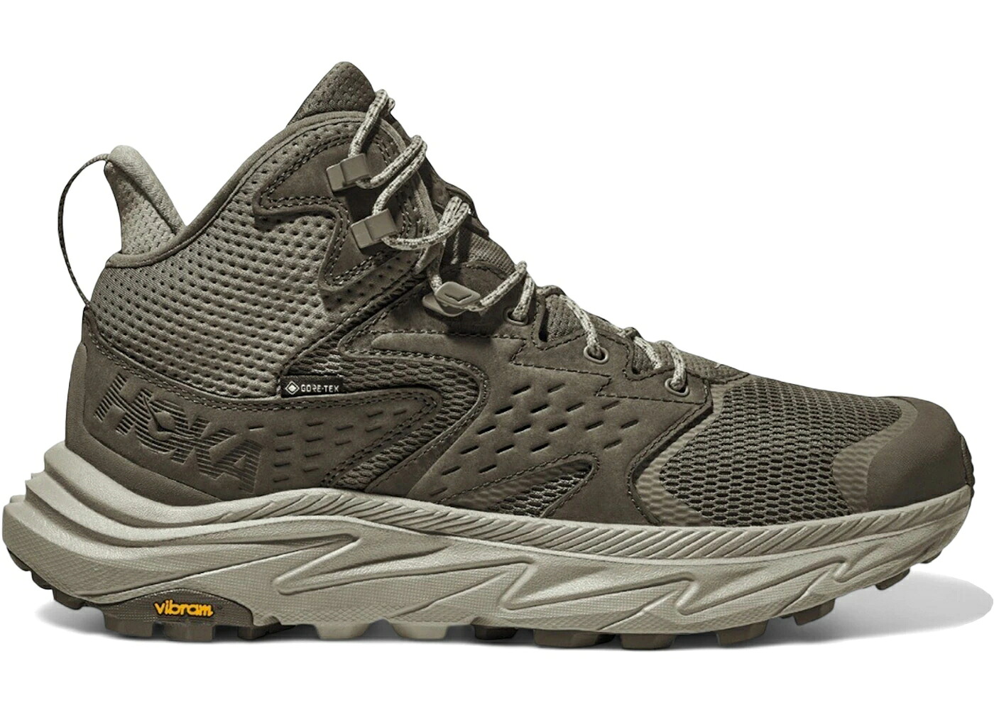 ホカオネオネ ミッド ゴアテックス スニーカー メンズ HOKA ONE ONE HOKA ONE ANACAPA 2 MID GORE-TEX SLATE BARLEY / SLATE BARLEY