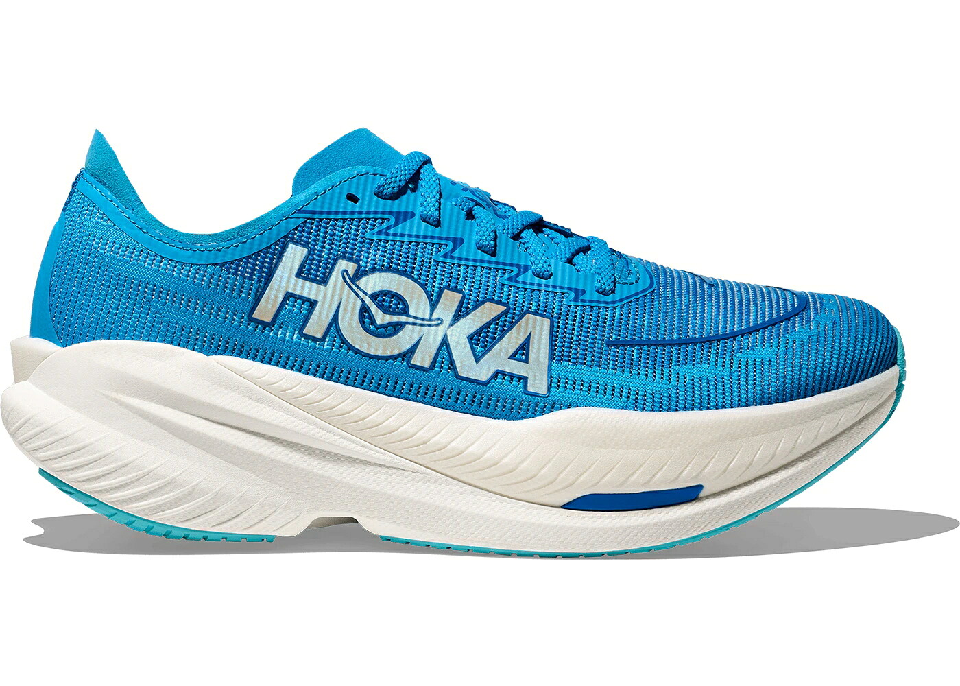 ホカオネオネ 青色 ブルー スニーカー メンズ HOKA ONE ONE HOKA ONE MACH X 2 SKYWARD BLUE ELECTRIC COBALT / SKYWARD BLUE ELECTRIC COBALT｜スニケス