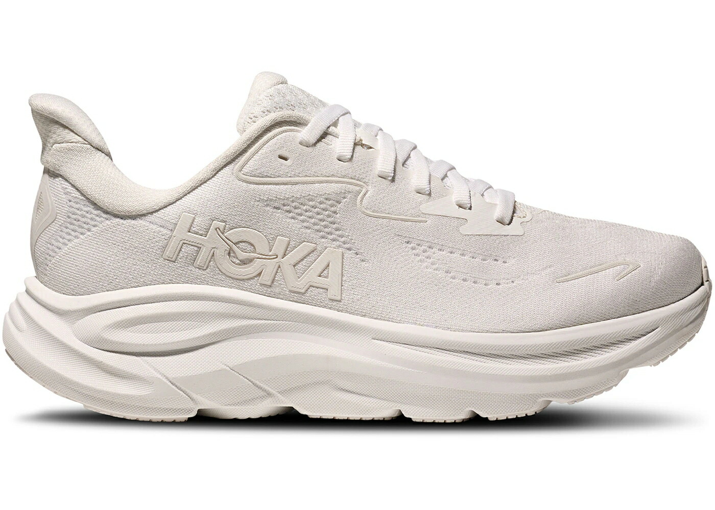 ホカオネオネ 白いこと 白いこと スニーカー メンズ HOKA ONE ONE HOKA ONE CLIFTON 10 WHITE / WHITE WHITE