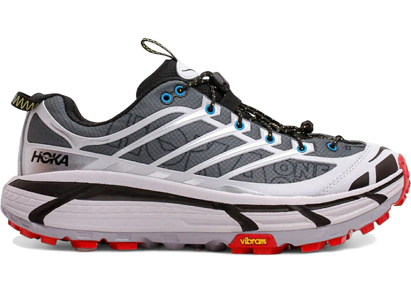 ホカオネオネ 薄墨色 薄墨色 スニーカー メンズ HOKA ONE ONE HOKA ONE MAFATE THREE2 WORDMARK ASH GREY / ASH GREY OUTER ORBIT