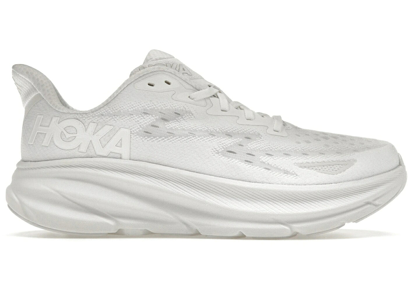 ホカオネオネ 白いこと 白いこと スニーカー メンズ HOKA ONE ONE HOKA ONE CLIFTON 9 WHITE / WHITE WHITE メンズ靴-スニーカー-靴