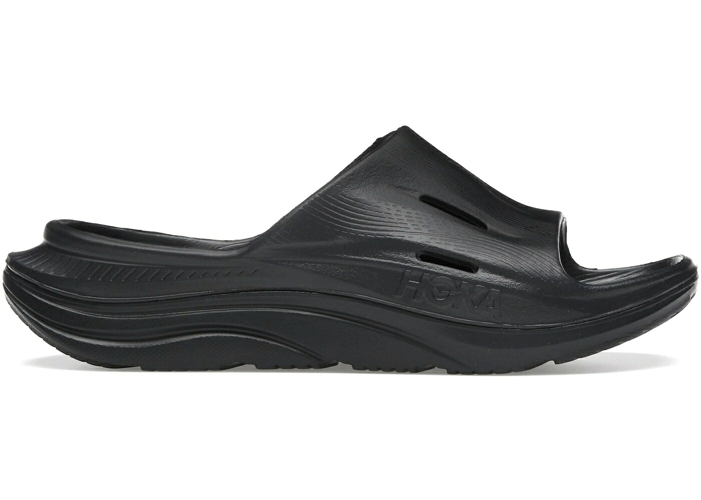 ホカオネオネ サンダル 黒いこと 黒いこと スニーカー メンズ HOKA ONE ONE HOKA ONE ORA RECOVERY SLIDE 3 BLACK / BLACK BLACK