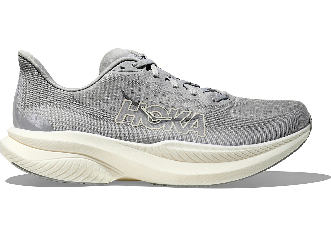 ホカオネオネ スニーカー メンズ HOKA ONE ONE HOKA ONE MACH 6 STARDUST ALABASTER / STARDUST ALABASTER|スニケス