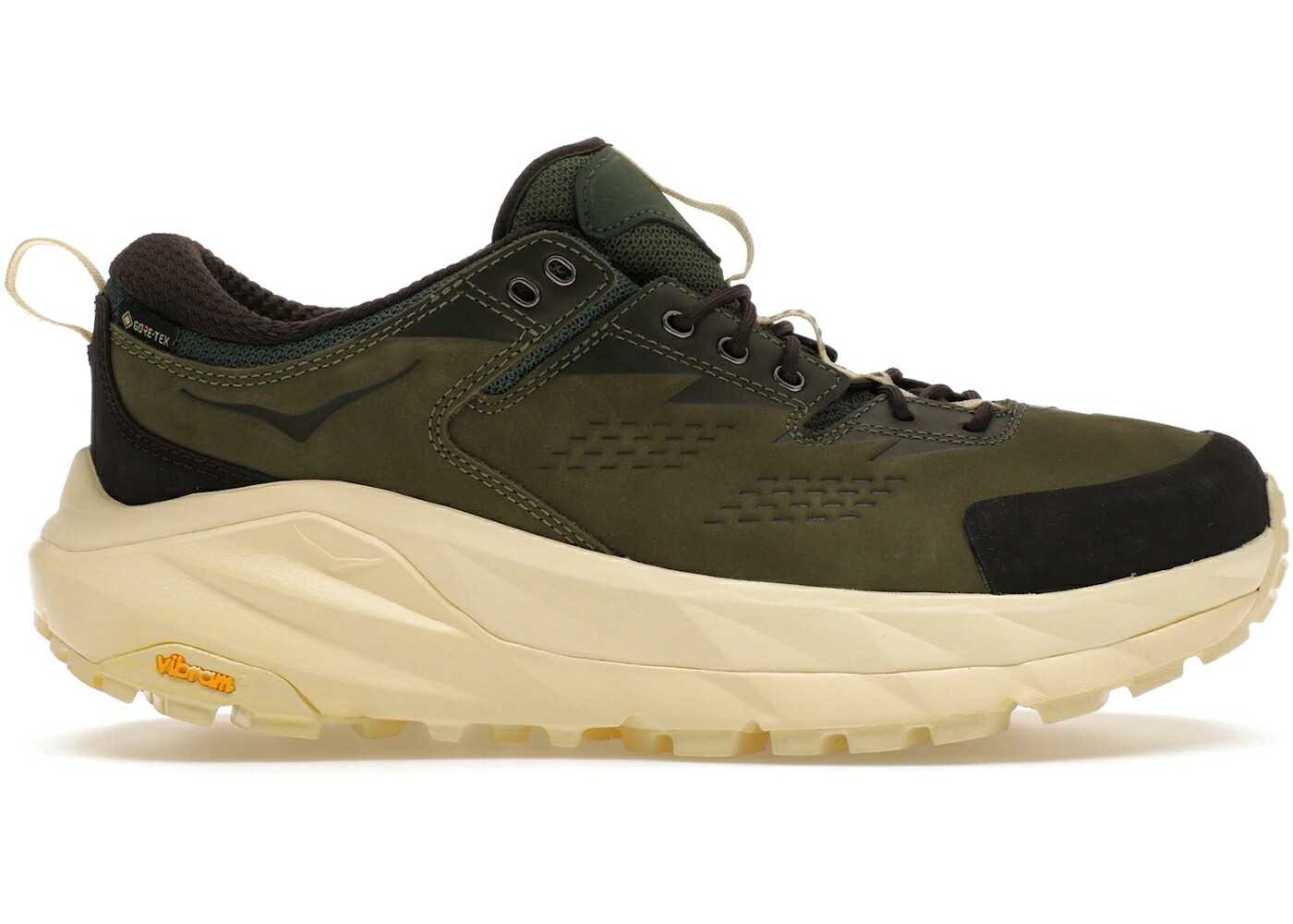 ホカオネオネ ゴアテックス END. スニーカー メンズ HOKA ONE ONE HOKA ONE KAHA LOW GORE-TEX OVERLAND / CHIVE FLAN
