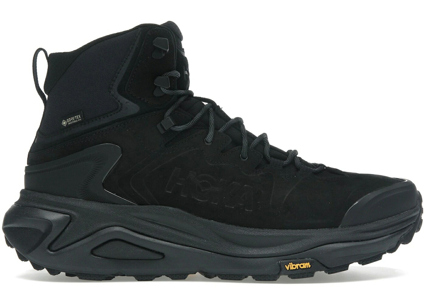 ホカオネオネ ミッド ゴアテックス 黒色 ブラック スニーカー メンズ HOKA ONE ONE HOKA ONE KAHA 3 MID GORE-TEX BLACK / BLACK BLACK｜スニケス 44,460円