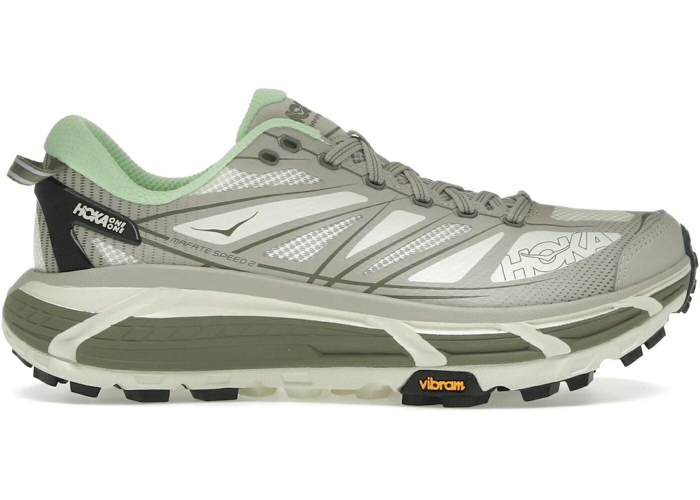 ホカオネオネ スピード スニーカー メンズ HOKA ONE ONE HOKA ONE MAFATE SPEED 2 PUTTY EUCALYPTUS / PUTTY EUCALYPTUS