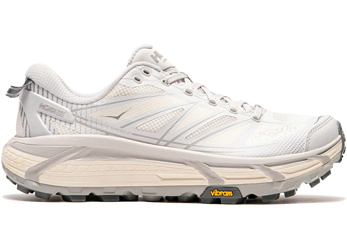 ホカオネオネ 迅速さ 薄墨色 薄墨色 スニーカー メンズ HOKA ONE ONE HOKA ONE MAFATE SPEED 2 COSMIC GREY ALABASTER / COSMIC GREY ALABASTER