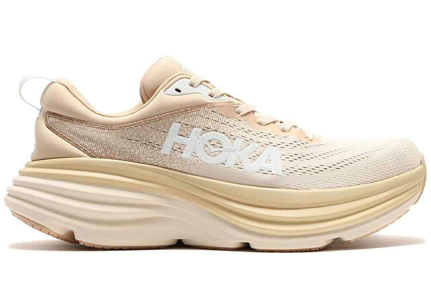 ホカオネオネ 砂色 真砂 スニーカー メンズ HOKA ONE ONE HOKA ONE BONDI 8 SHIFTING SAND EGGNOG / SHIFTING SAND EGGNOG