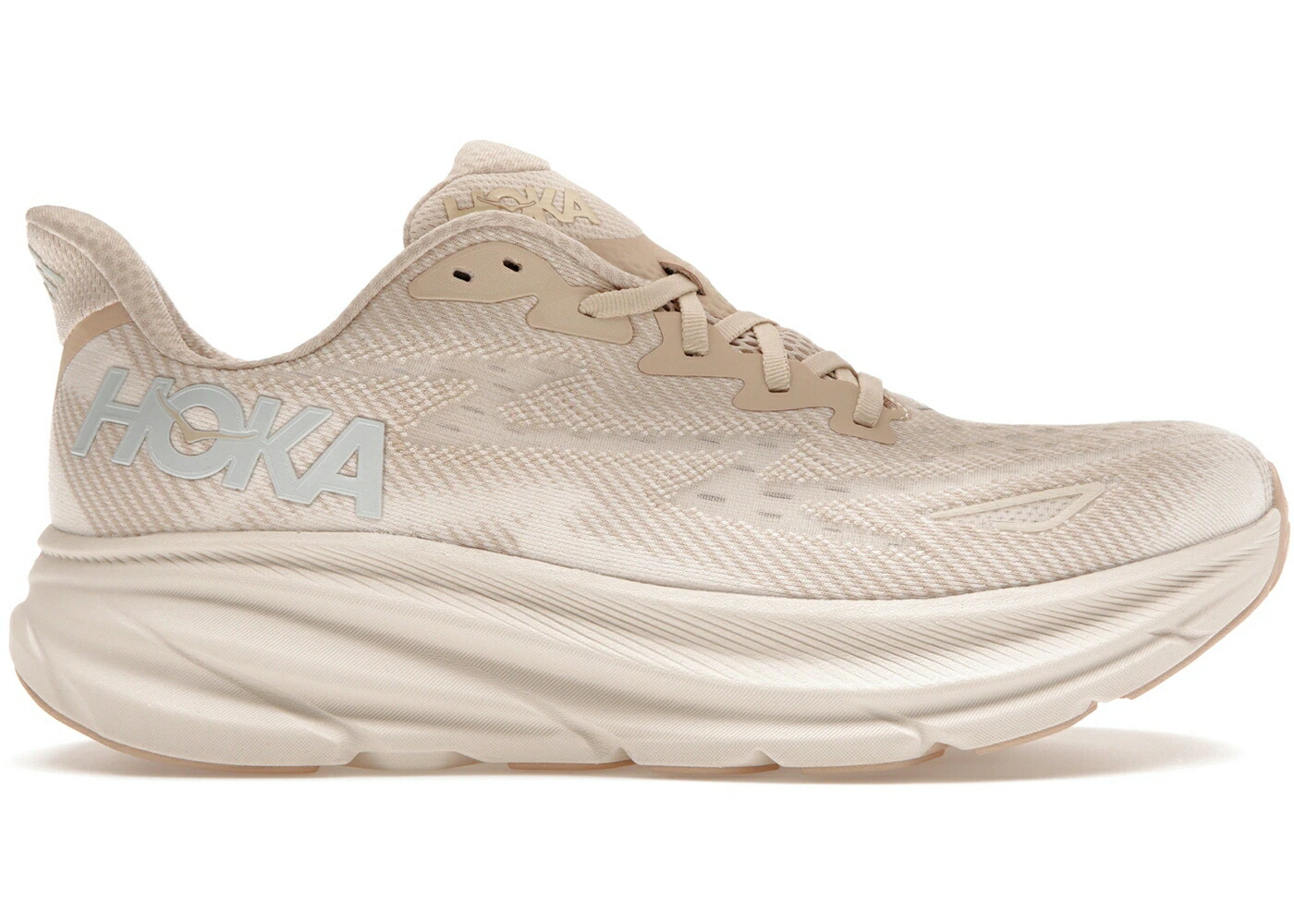 ホカオネオネ 砂色 砂子 スニーカー メンズ HOKA ONE ONE HOKA ONE CLIFTON 9 SHIFTING SAND / SHIFTING SAND EGGNOG 靴-メンズ靴-スニーカー