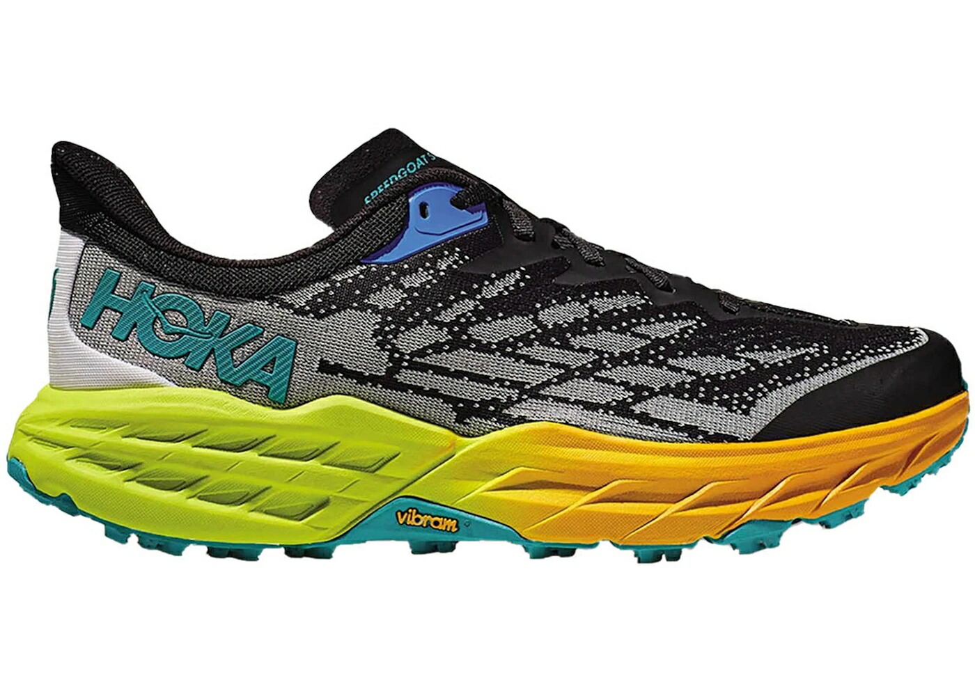 ホカオネオネ 黒いこと 黒いこと スニーカー メンズ HOKA ONE ONE HOKA ONE SPEEDGOAT 5 BLACK EVENING PRIMROSE / BLACK EVENING PRIMROSE