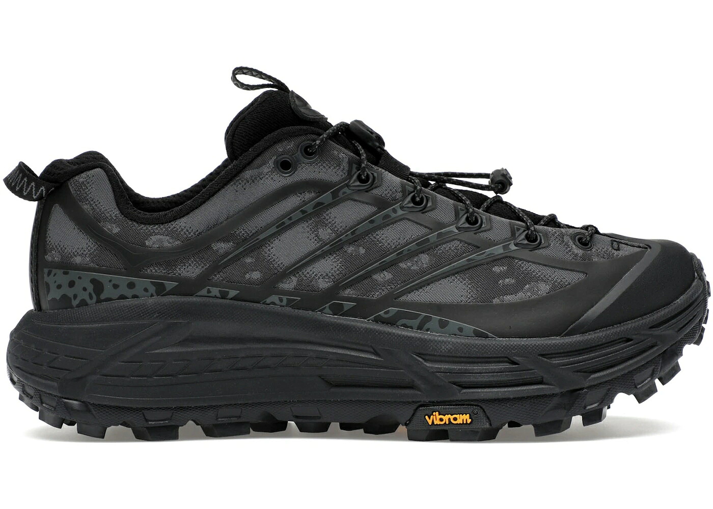 ホカオネオネ 黒色 ブラック カーボン スニーカー メンズ HOKA ONE ONE HOKA ONE MAFATE THREE2 STEALTH/TECH BLACK CARBON / BLACK CARBON BLACK｜スニケス