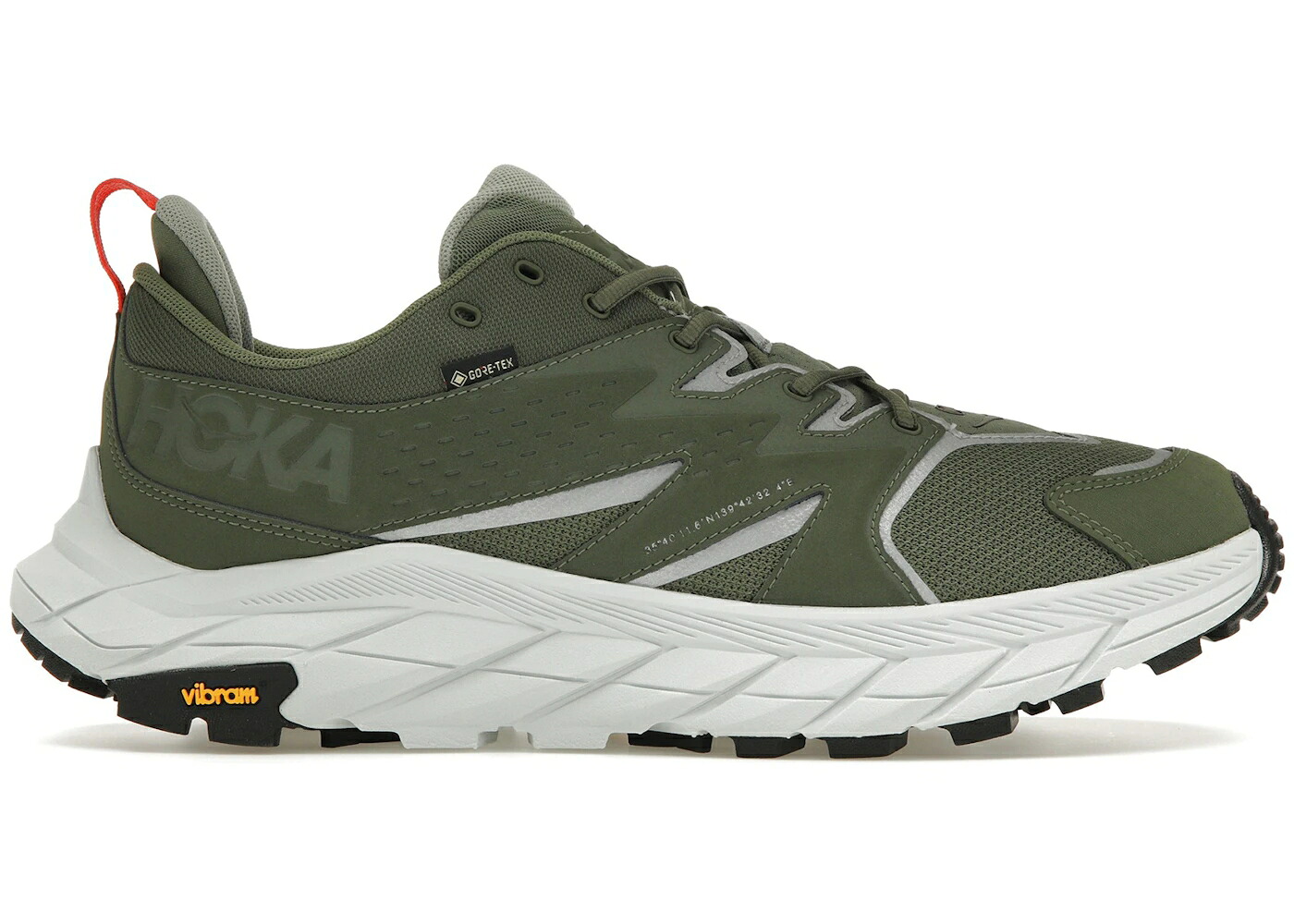 ホカオネオネ ゴアテックス ダブルタップス 薄墨色 薄墨色 スニーカー メンズ HOKA ONE ONE HOKA ONE ANACAPA LOW GORE-TEX WTAPS FOUR LEAF CLOVER / FOUR LEAF CLOVER GLACIER GREY