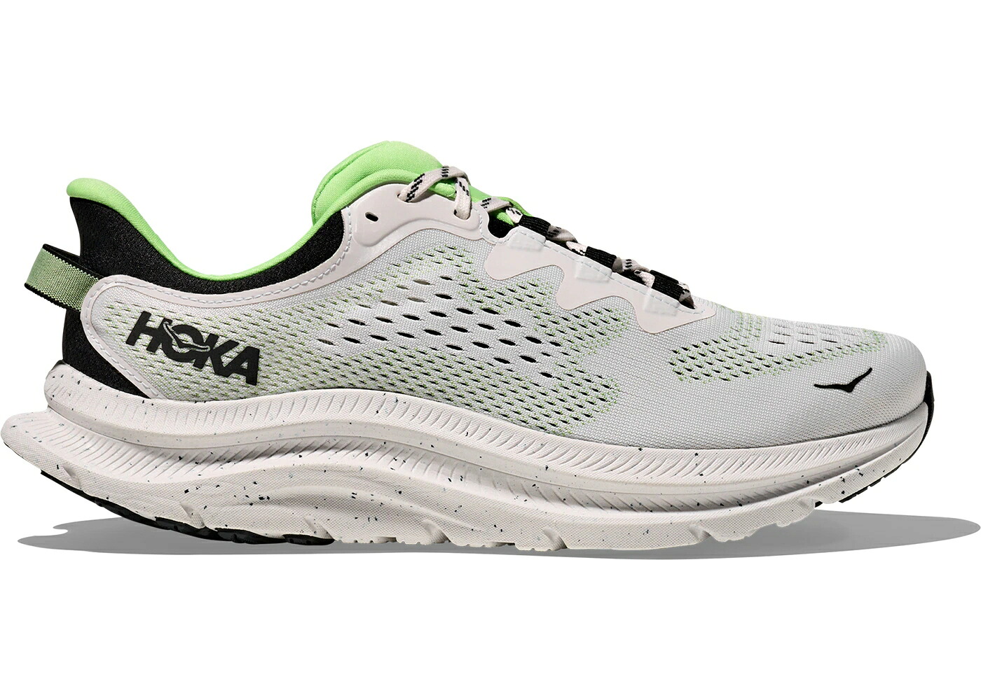 ホカオネオネ 白色 ホワイト スニーカー メンズ HOKA ONE ONE HOKA ONE KAWANA 2 WHITE TART APPLE / WHITE TART APPLE｜スニケス 104,700円