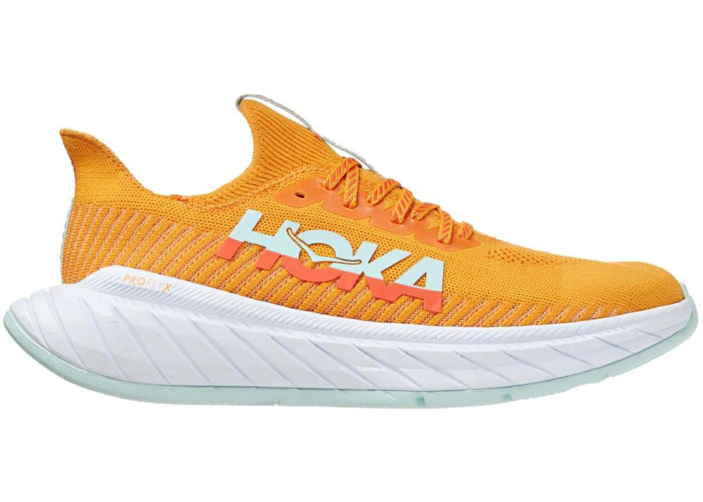 ホカオネオネ 炭素 黄味がかった 黄色 スニーカー メンズ HOKA ONE ONE HOKA ONE CARBON X 3 RADIANT YELLOW / RADIANT YELLOW CAMELLIA