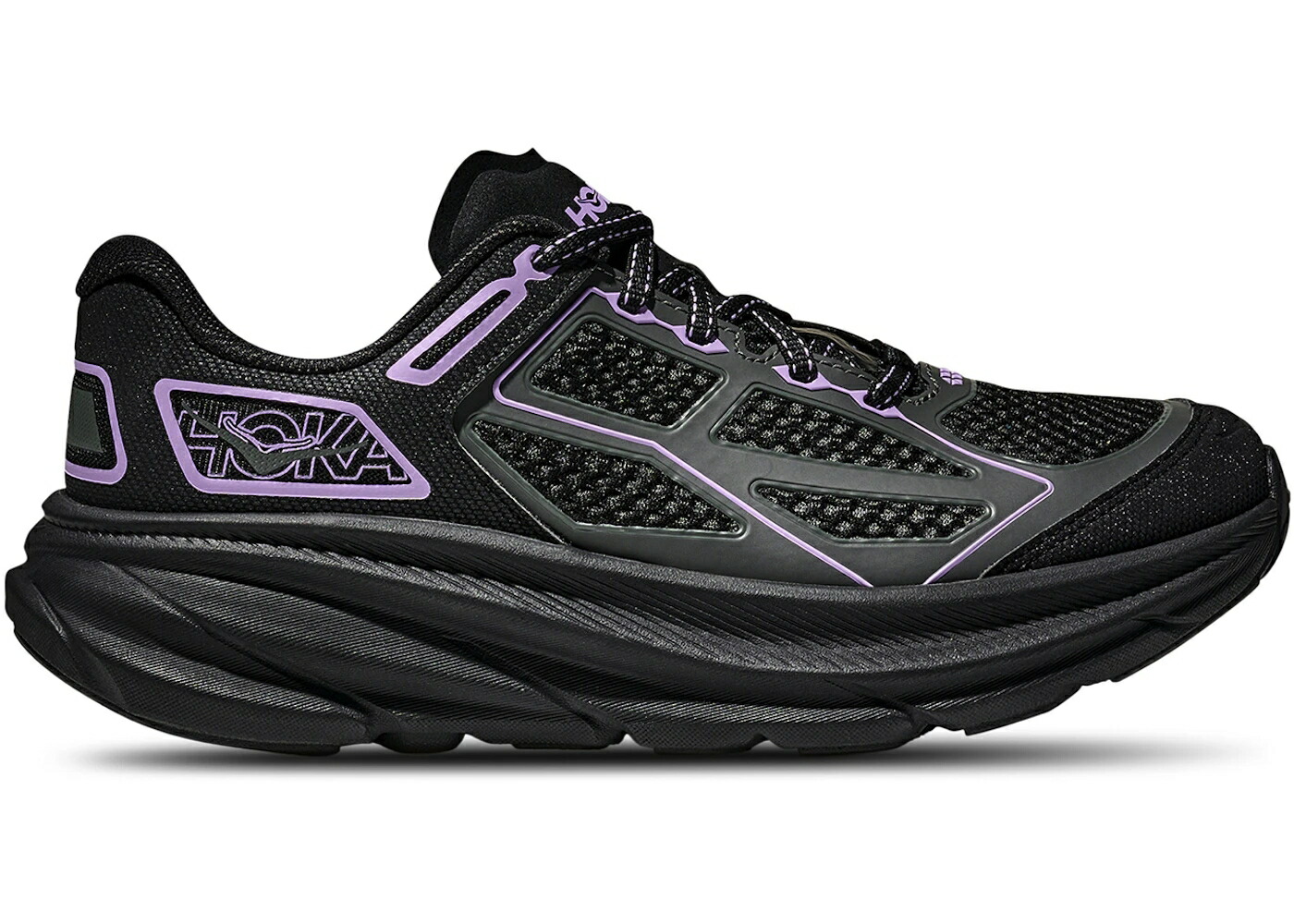 ホカオネオネ 黒いこと 黒いこと スニーカー メンズ HOKA ONE ONE HOKA ONE CLIFTON ONE9 BLACK ASTER FLOWER / BLACK ASTER FLOWER スニーカー-靴