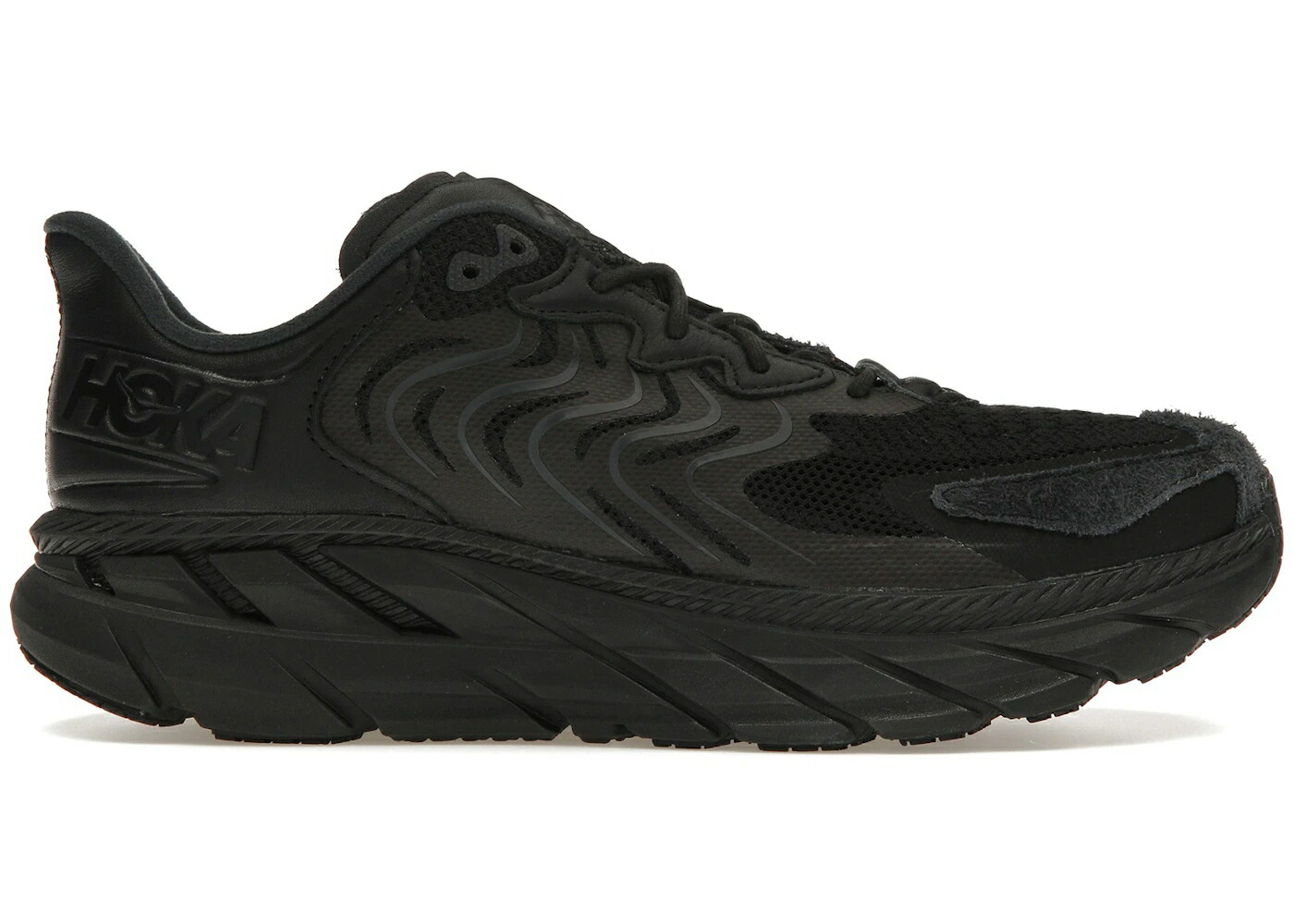 ホカオネオネ 黒いこと 黒いこと スニーカー メンズ HOKA ONE ONE HOKA ONE CLIFTON LS BLACK ASPHALT / BLACK ASPHALT