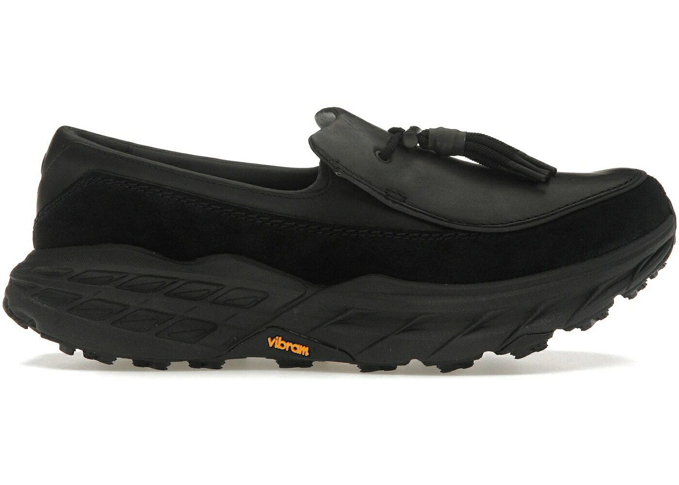 ホカオネオネ 機敏さ 置き目毛皮 スニーカー 黒いこと 黒いこと スニーカー メンズ HOKA ONE ONE HOKA ONE SPEED LOAFER BLACK /