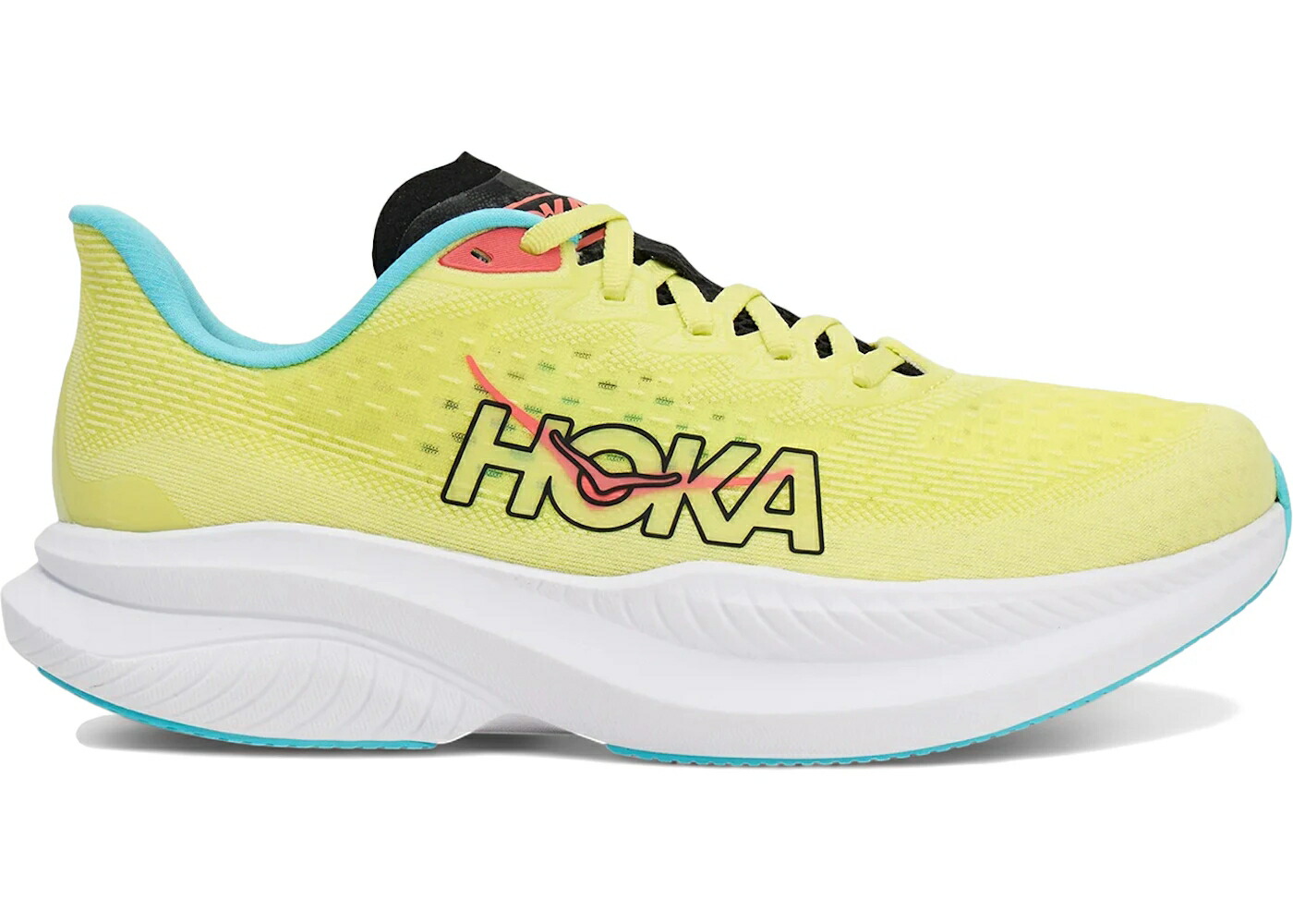 ホカオネオネ 青味 青み スニーカー メンズ HOKA ONE ONE HOKA ONE MACH 6 YUZU CIELO BLUE / YUZU CIELO BLUE