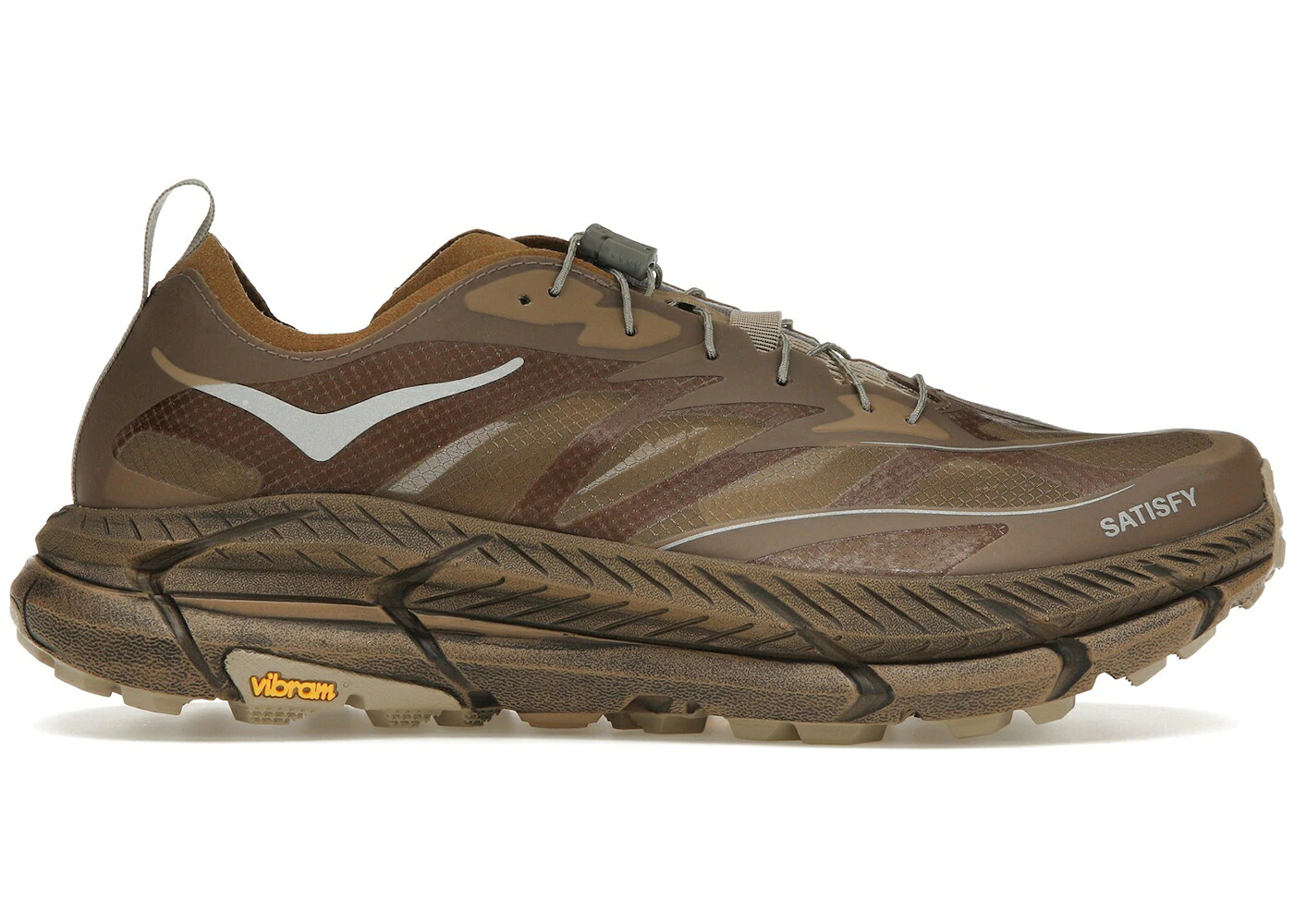 ホカオネオネ 素早さ ともし火 天然ゴム スニーカー メンズ HOKA ONE ONE HOKA ONE MAFATE SPEED 4 LITE SATISY RUBBER / RUBBER RUBBER スニーカー-メンズ靴-靴