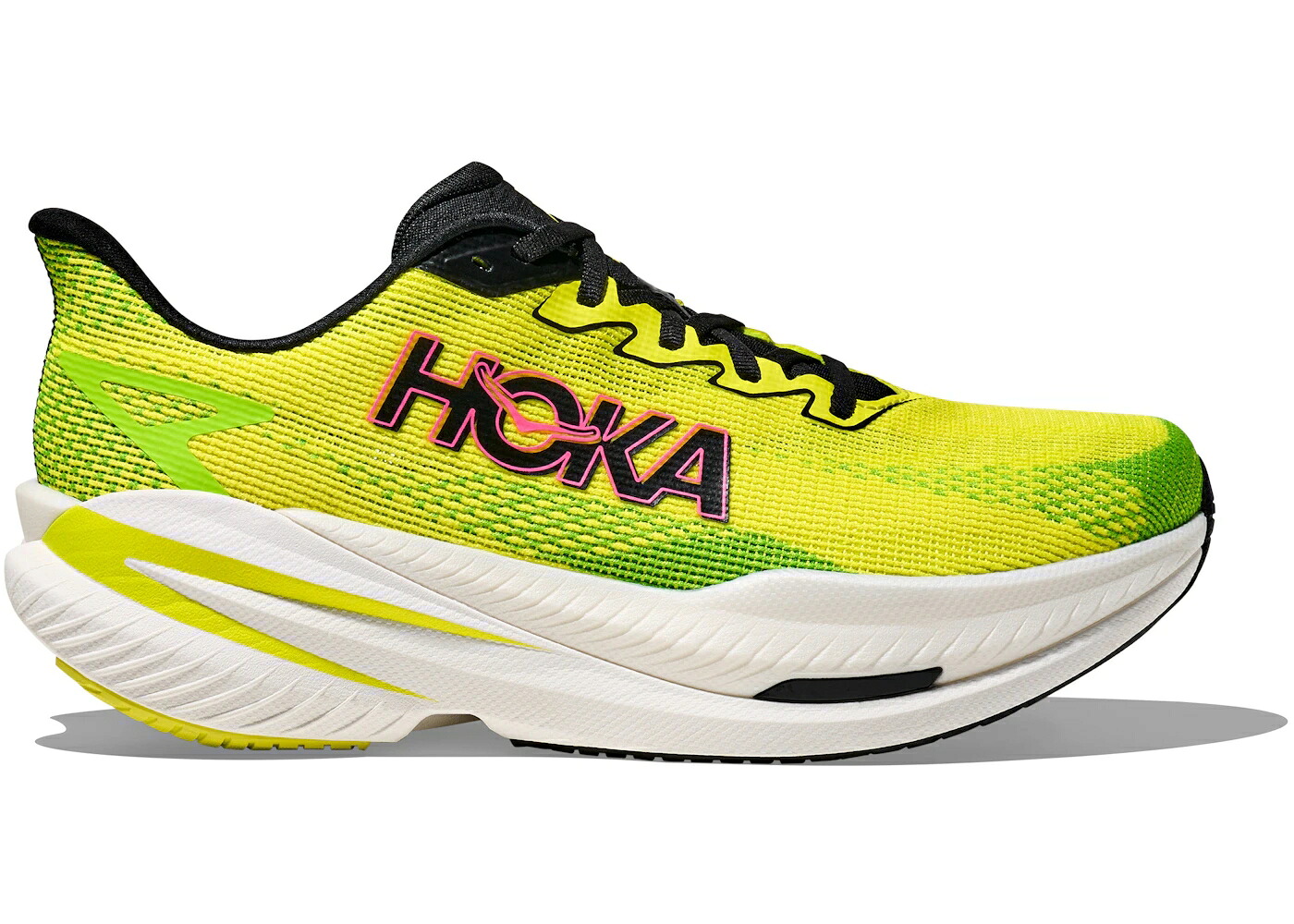 ホカオネオネ 菩提樹 スニーカー メンズ HOKA ONE ONE HOKA ONE MACH X 3 NEON CITRUS LIME / NEON HOKA CITRUS NEON LIME