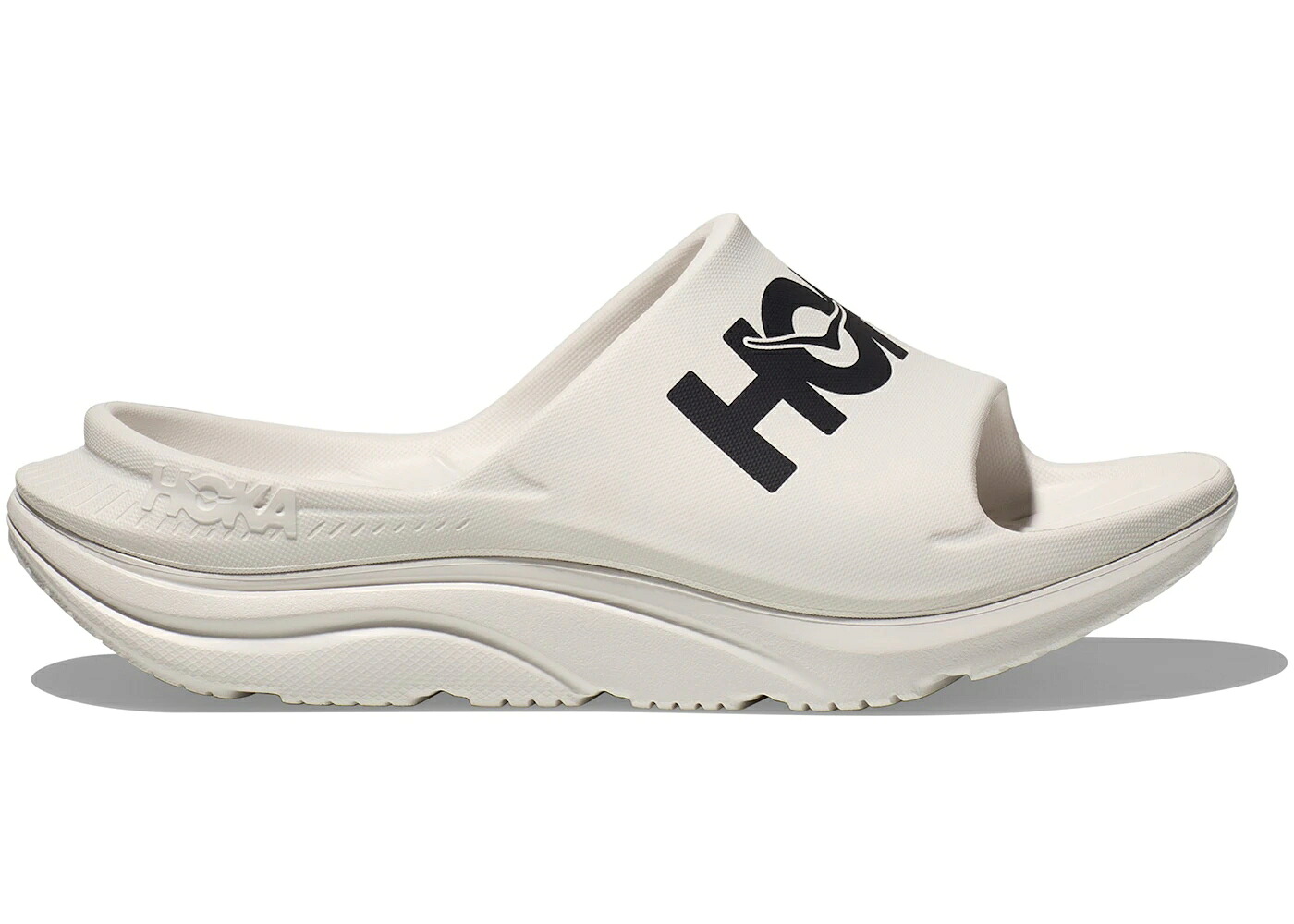 ホカオネオネ サンダル 白色 ホワイト 黒色 ブラック スニーカー メンズ HOKA ONE ONE HOKA ONE ORA ATHLETIC SLIDE WHITE BLACK / WHITE BLACK