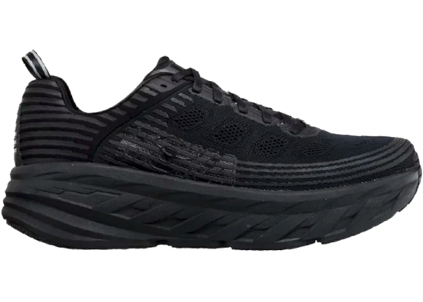 ホカオネオネ 黒色 ブラック スニーカー メンズ HOKA ONE ONE HOKA ONE BONDI 6 TRIPLE BLACK / BLACK BLACK|スニケス