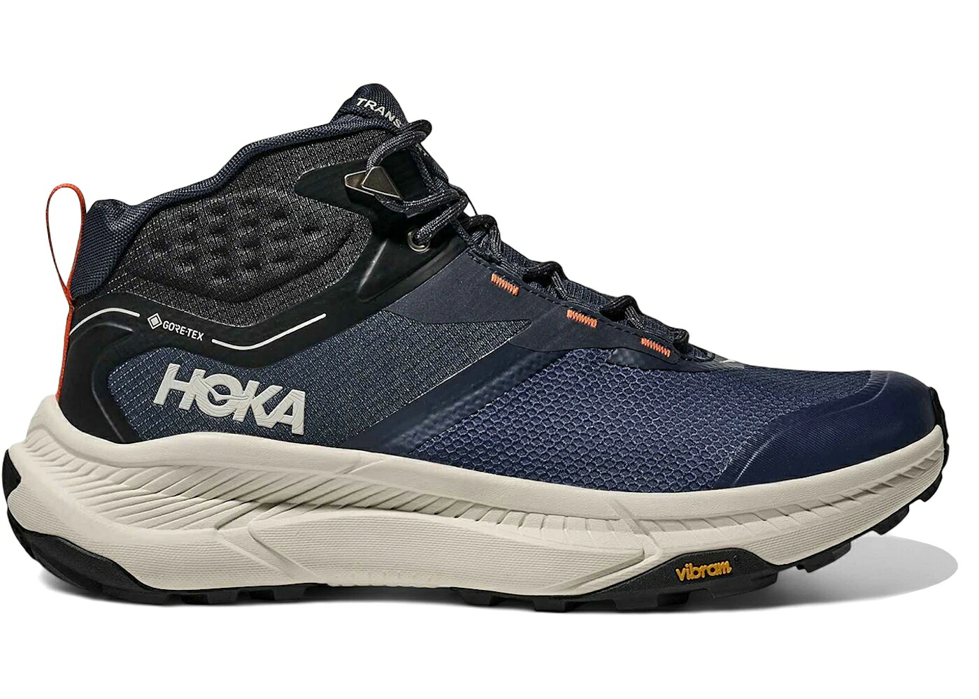 ホカオネオネ ゴアテックス 紺色 ネイビー スニーカー メンズ HOKA ONE ONE HOKA ONE TRANSPORT HIKE GORE-TEX VARSITY NAVY TRUFFLE SALT / VARSITY NAVY TRUFFLE SALT｜スニケス