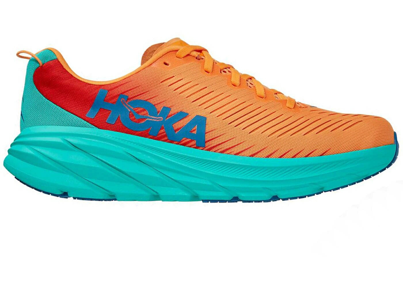 ホカオネオネ 橙 オレンジ スニーカー メンズ HOKA ONE ONE HOKA ONE RINCON 3 BLAZING ORANGE / BLAZING ORANGE FIESTA|スニケス