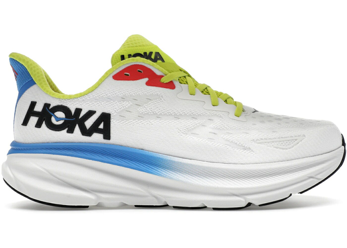 ホカオネオネ 空白文字 青み 青色 スニーカー メンズ HOKA ONE ONE HOKA ONE CLIFTON 9 BLANC DE VIRTUAL BLUE / BLANC DE BLANC VIRTUAL BLUE