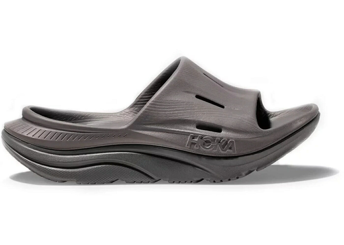 ホカオネオネ サンダル 薄墨色 薄墨色 スニーカー メンズ HOKA ONE ONE HOKA ONE ORA RECOVERY SLIDE 3 GREY / GREY GREY