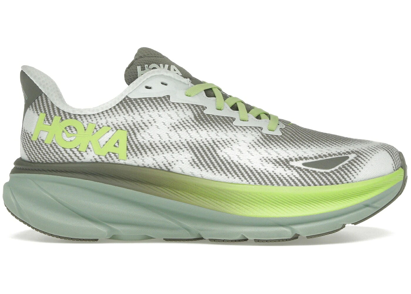 ホカオネオネ ゴアテックス スニーカー メンズ HOKA ONE ONE HOKA ONE CLIFTON 9 GORE-TEX SLATE ALOE VERA / SLATE ALOE VERA