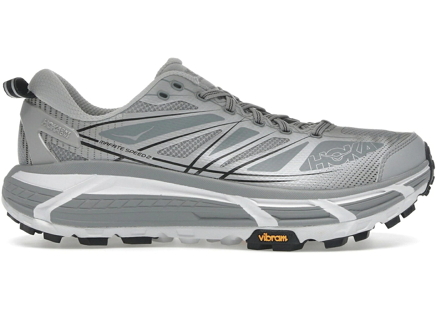 ホカオネオネ 素早さ 薄墨色 薄墨色 スニーカー メンズ HOKA ONE ONE HOKA ONE MAFATE SPEED 2 GALACTIC GREY / STELLAR GREY GALACTIC GREY