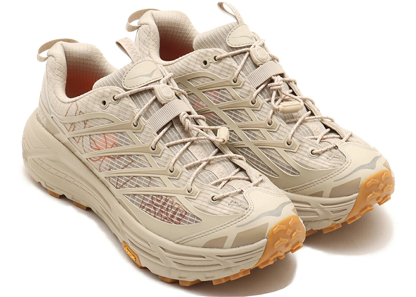 ホカオネオネ スニーカー メンズ HOKA ONE ONE HOKA ONE MAFATE THREE 2 GRID JP ATMOS EXCLUSIVE LINEN /