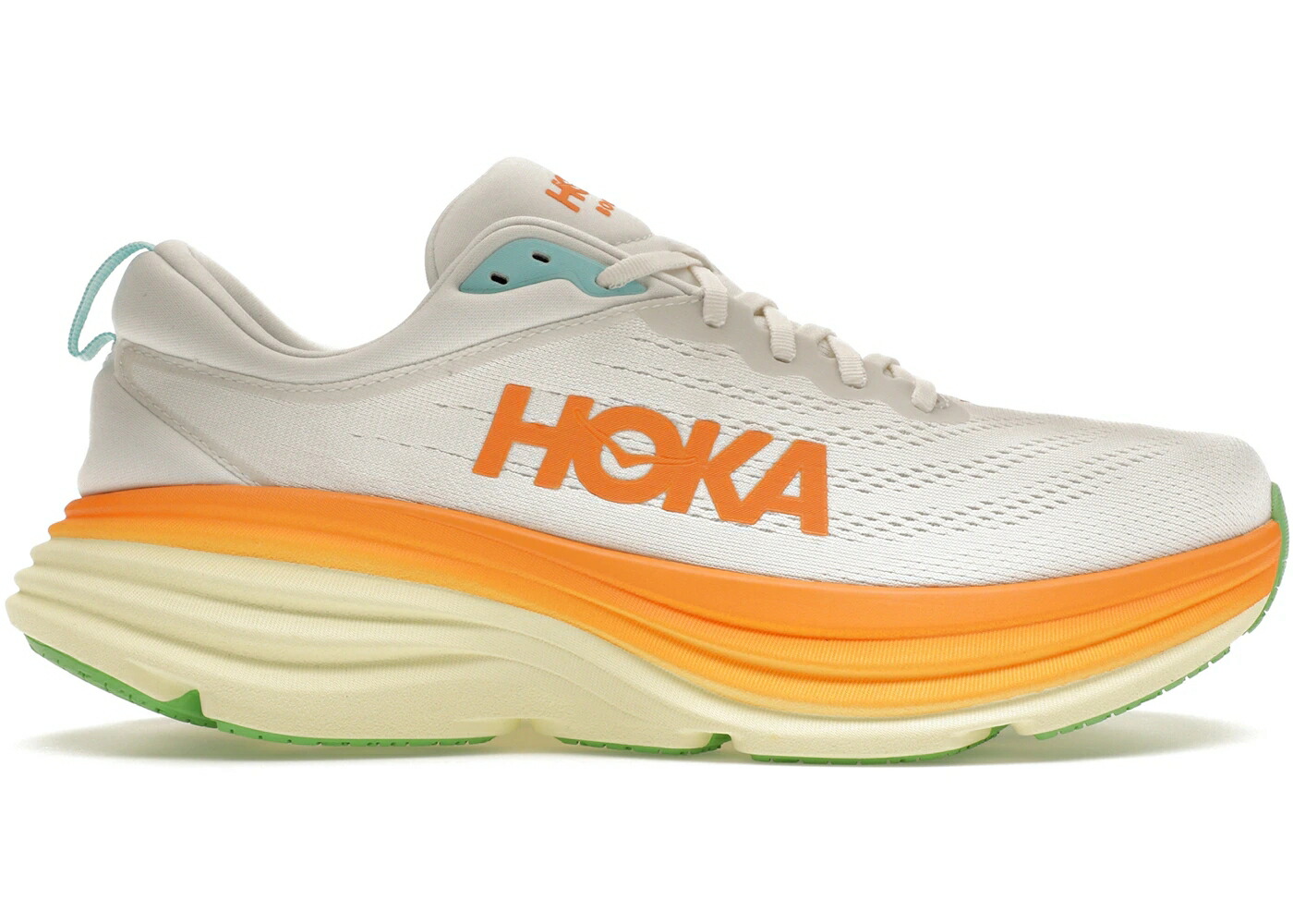 ホカオネオネ ブランク スニーカー メンズ HOKA ONE ONE HOKA ONE BONDI 8 BLANC DE SOLAR / BLANC DE BLANC SOLAR