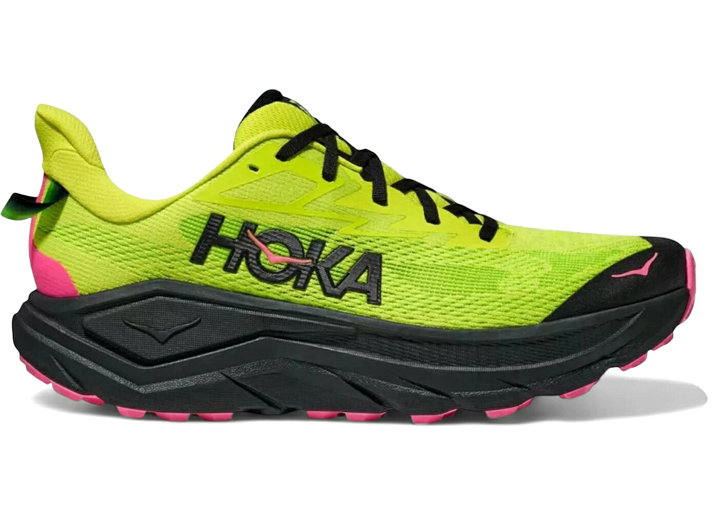 ホカオネオネ 黒いこと 黒いこと スニーカー メンズ HOKA ONE ONE HOKA ONE CHALLENGER 8 NEON CITRUS BLACK / NEON HOKA CITRUS BLACK スニーカー-靴