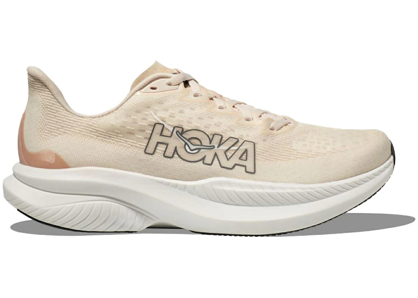 ホカオネオネ WOMEN\u0027S スニーカー レディース HOKA ONE ONE HOKA ONE MACH 6 EGGNOG VANILLA (WOMEN\u0027S) / EGGNOG VANILLA
